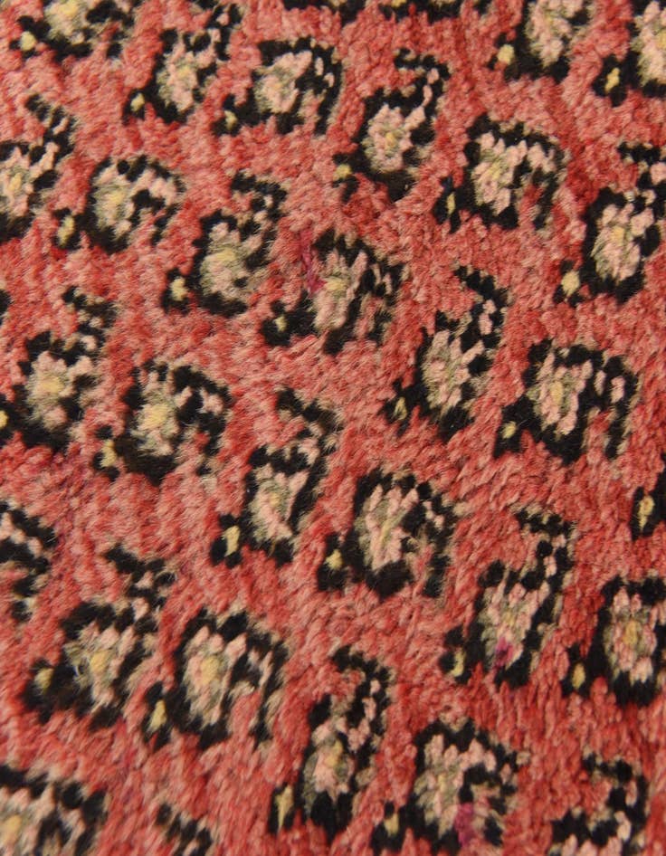 Detail image of 3' 6 x 10' Hand Knotted Botemir Persian Wool Runner Rug