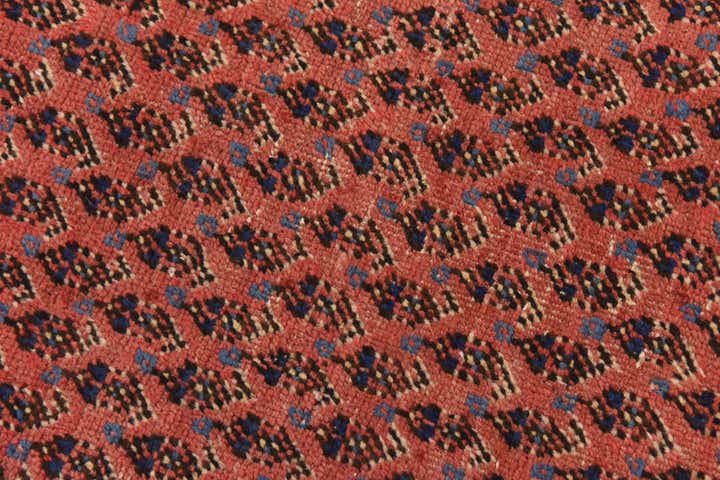 3' 6 x 10' 2 Hand Knotted Botemir Persian Wool Runner Rug