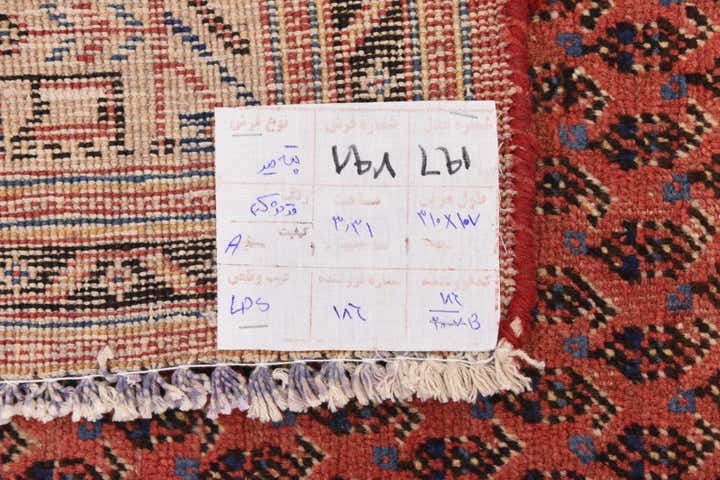 3' 6 x 10' 2 Hand Knotted Botemir Persian Wool Runner Rug
