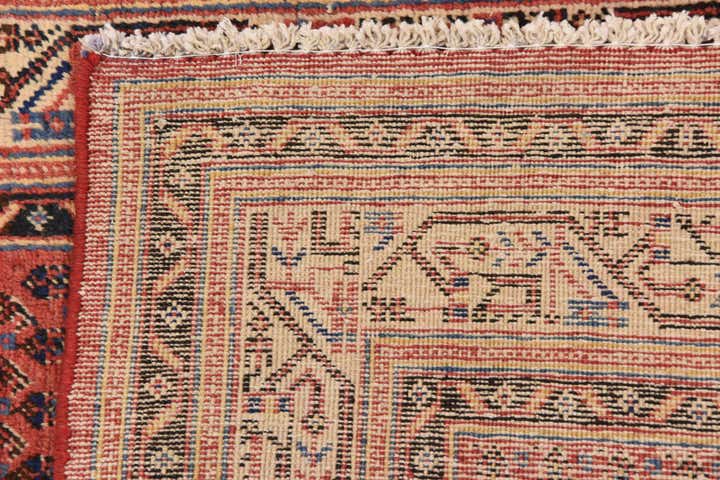 3' 6 x 10' 2 Hand Knotted Botemir Persian Wool Runner Rug