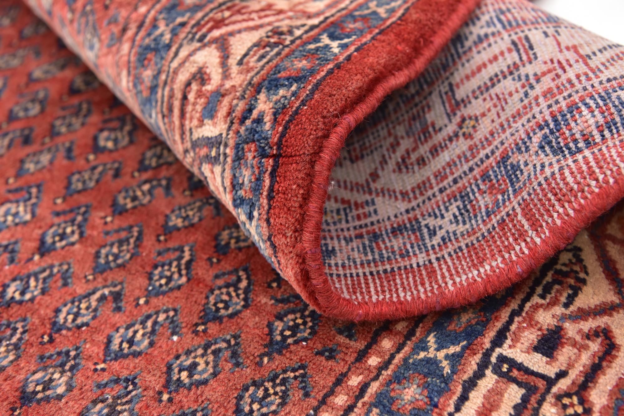 3' 9 x 10' 9 Hand Knotted Botemir Persian Wool Runner Rug