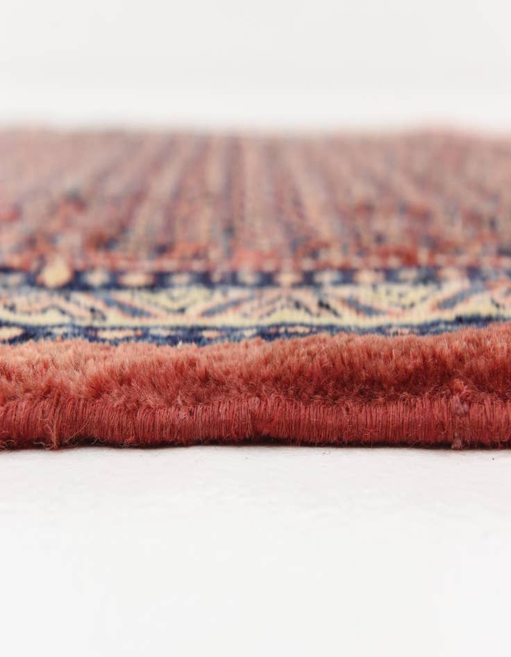 Detail image of 3' 7 x 9' 9  Hand Knotted Botemir Persian Wool Runner Rug