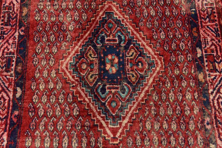 3' 5 x 10' Hand Knotted Botemir Persian Wool Runner Rug