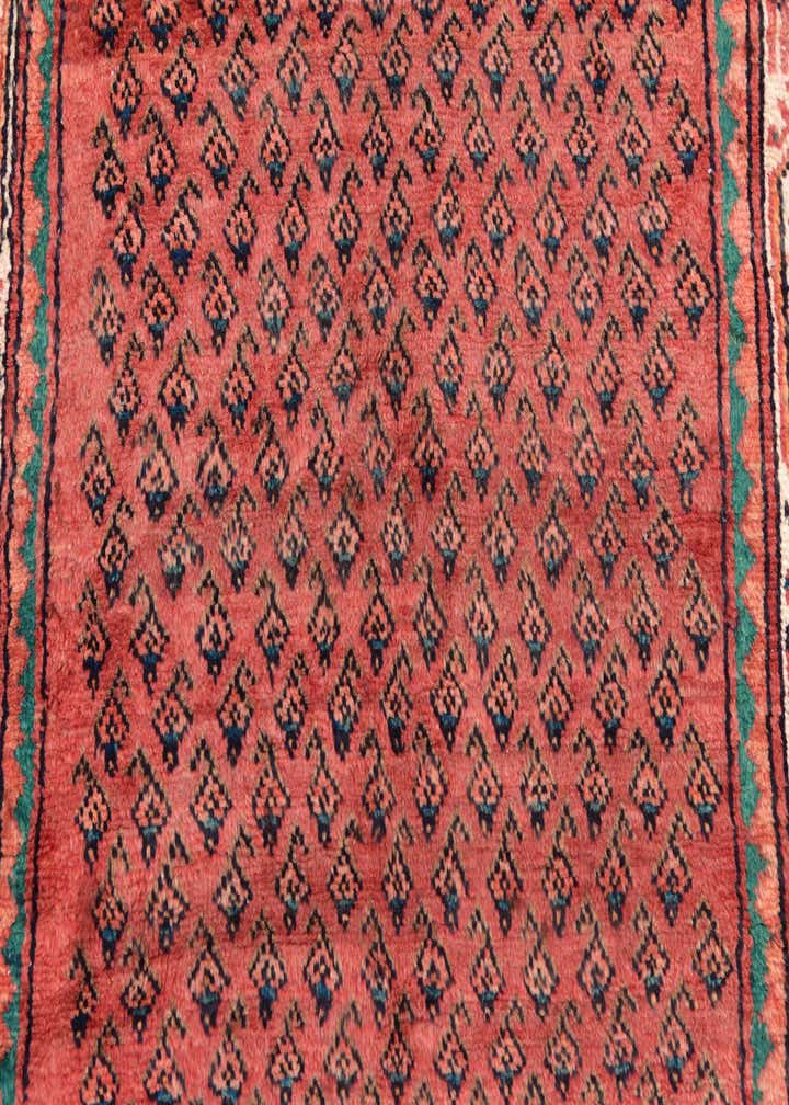3' 5 x 10' 2 Hand Knotted Botemir Persian Wool Runner Rug