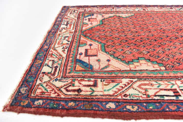 3' 5 x 10' 2 Hand Knotted Botemir Persian Wool Runner Rug