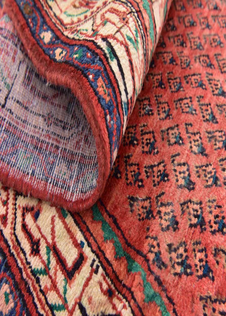 3' 5 x 10' 2 Hand Knotted Botemir Persian Wool Runner Rug