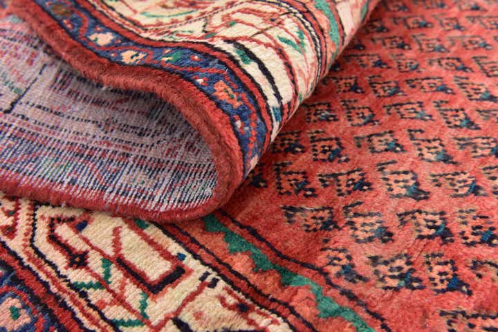 3' 5 x 10' 2 Hand Knotted Botemir Persian Wool Runner Rug