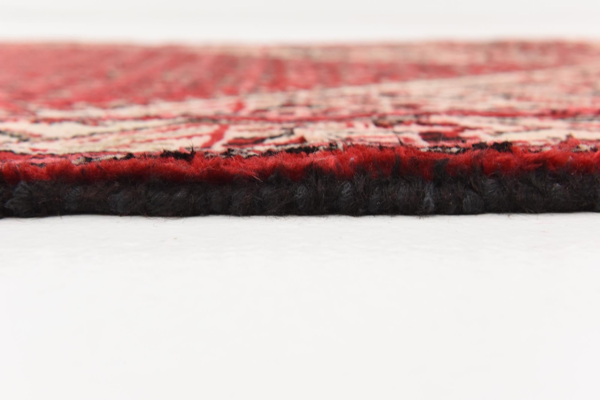 3' 6 x 9' 11 Hand Knotted Botemir Persian Wool Runner Rug