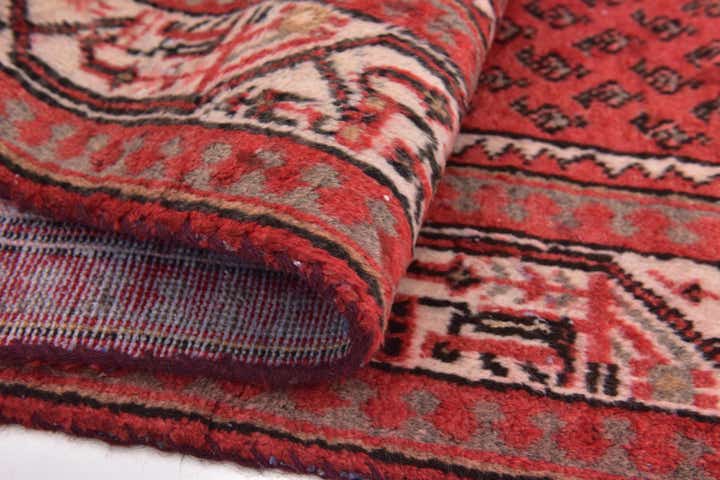 3' 6 x 10' 5 Hand Knotted Botemir Persian Wool Runner Rug