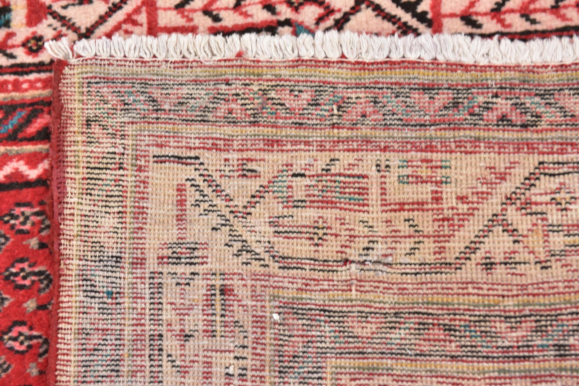 3' 6 x 10' 3 Hand Knotted Botemir Persian Wool Runner Rug