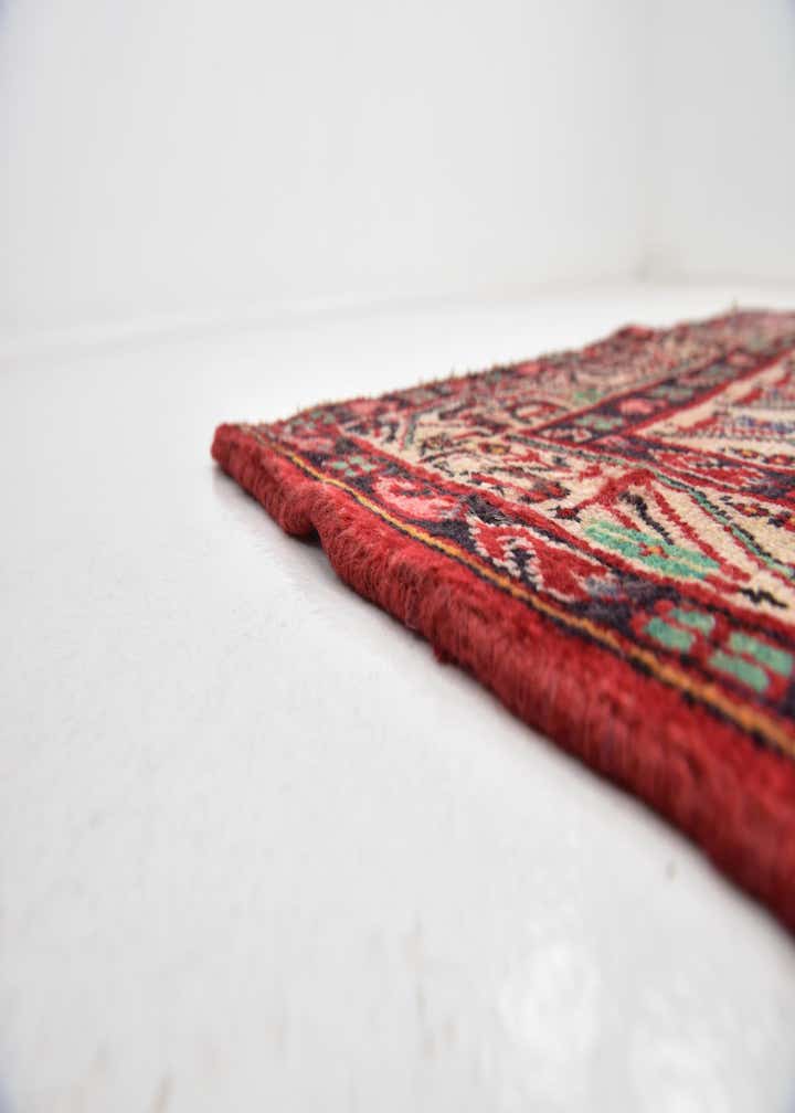 3' 7 x 10' Hand Knotted Botemir Persian Wool Runner Rug