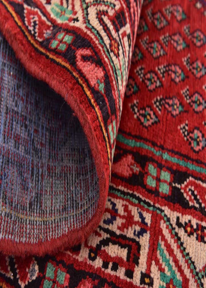 3' 7 x 10' Hand Knotted Botemir Persian Wool Runner Rug