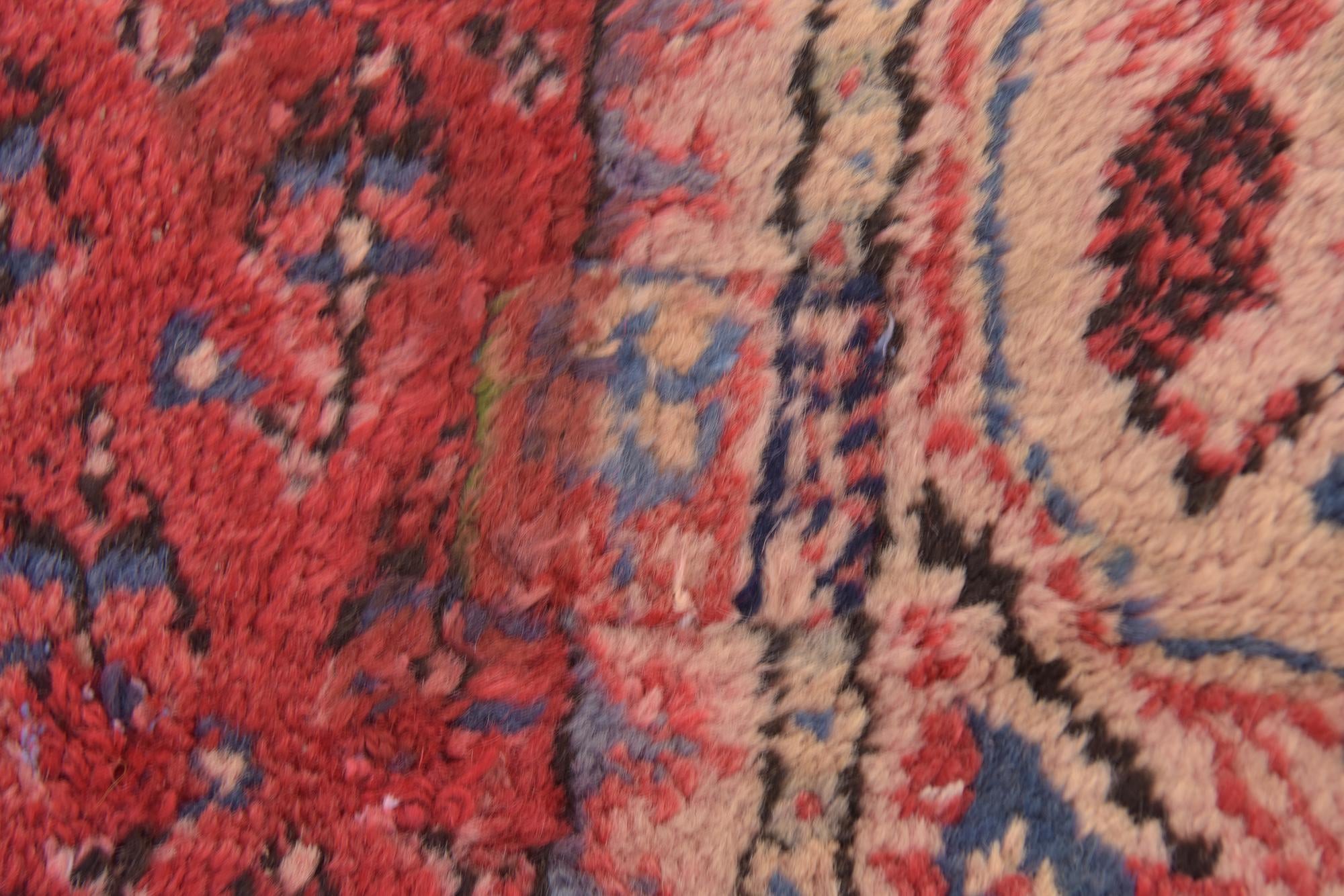 3' 9 x 10' Hand Knotted Botemir Persian Wool Runner Rug
