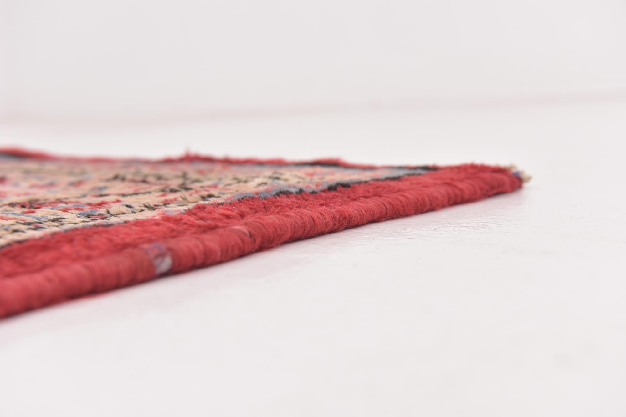 3' 9 x 10' Hand Knotted Botemir Persian Wool Runner Rug