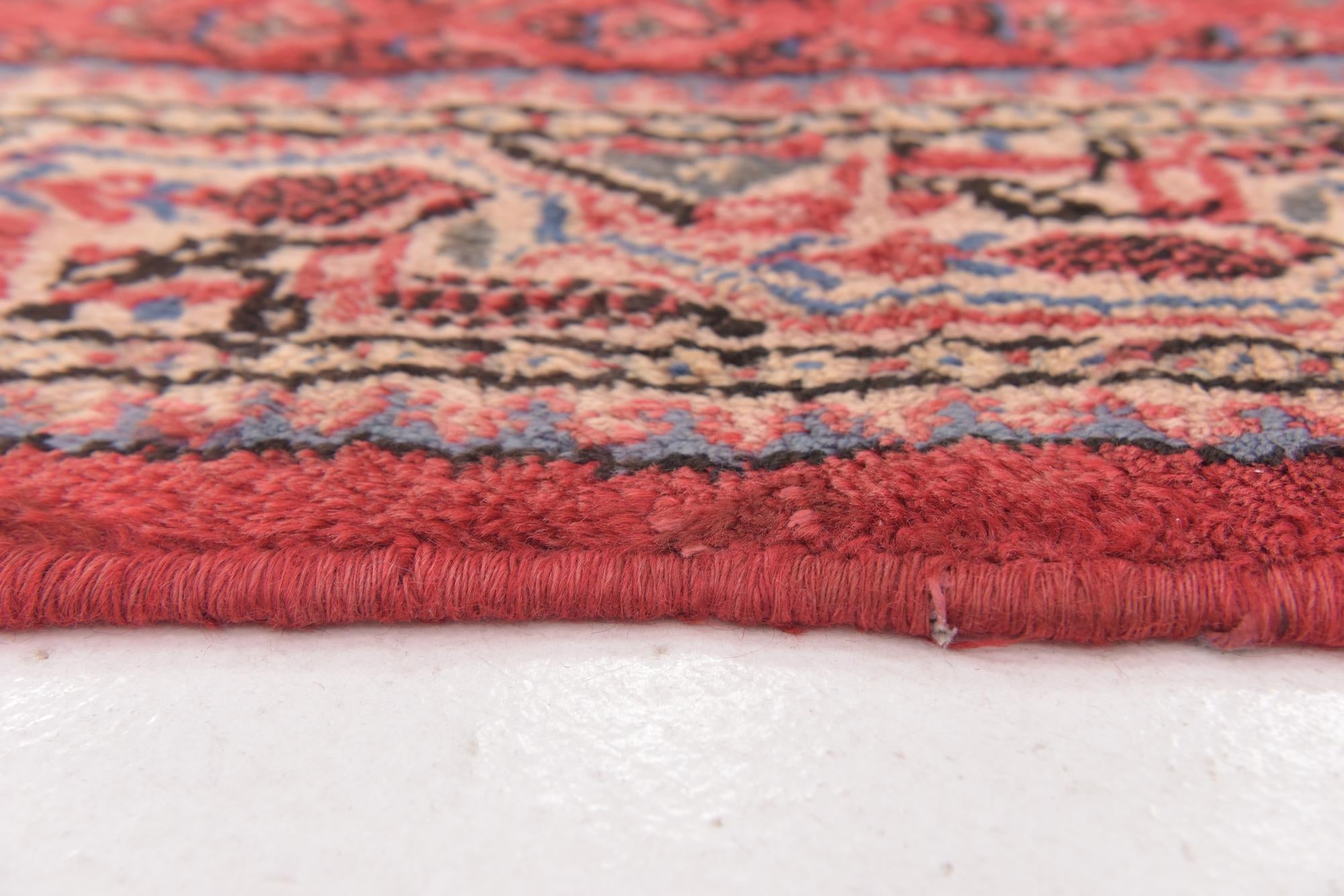 3' 9 x 10' Hand Knotted Botemir Persian Wool Runner Rug