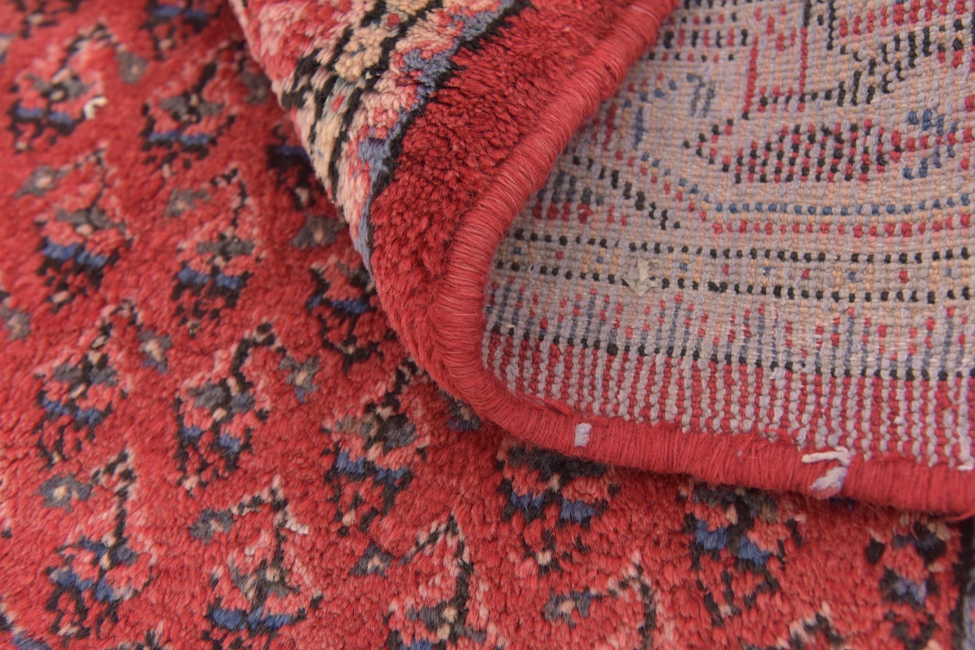 3' 9 x 10' Hand Knotted Botemir Persian Wool Runner Rug