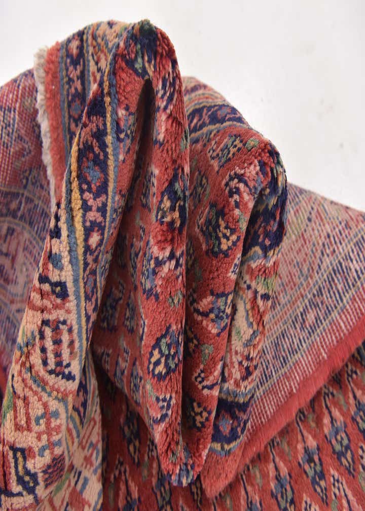 3' 10 x 10' 8 Hand Knotted Botemir Persian Wool Runner Rug