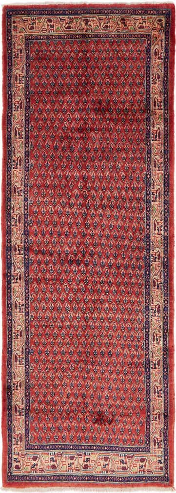 3' 10 x 10' 8 Hand Knotted Botemir Persian Wool Runner Rug