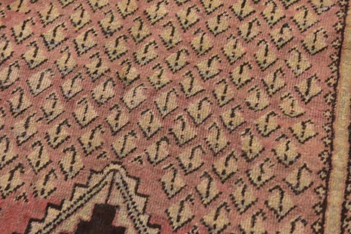 3' 7 x 10' 2 Hand Knotted Botemir Persian Wool Runner Rug