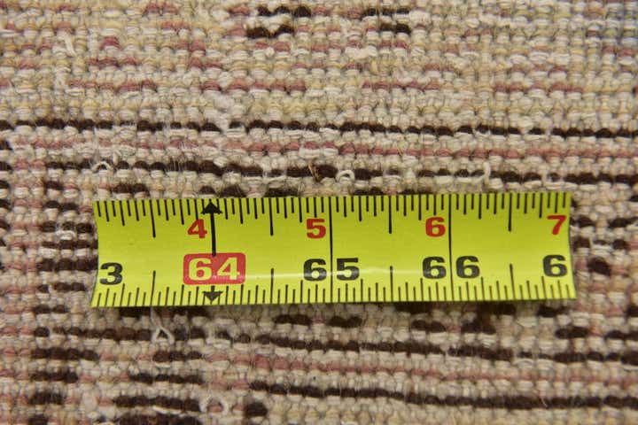 3' 7 x 10' 2 Hand Knotted Botemir Persian Wool Runner Rug