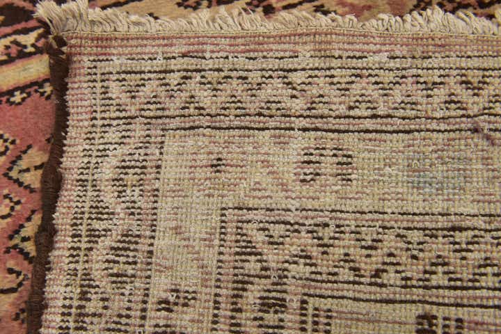 3' 7 x 10' 2 Hand Knotted Botemir Persian Wool Runner Rug
