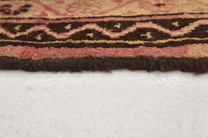 3' 7 x 10' 2 Hand Knotted Botemir Persian Wool Runner Rug