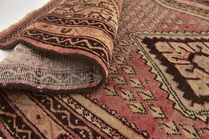 3' 7 x 10' 2 Hand Knotted Botemir Persian Wool Runner Rug