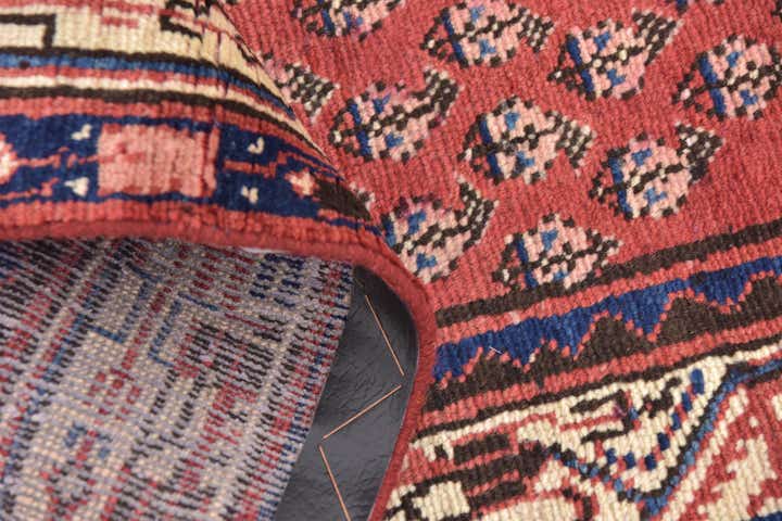 3' 7 x 11' Hand Knotted Botemir Persian Wool Runner Rug