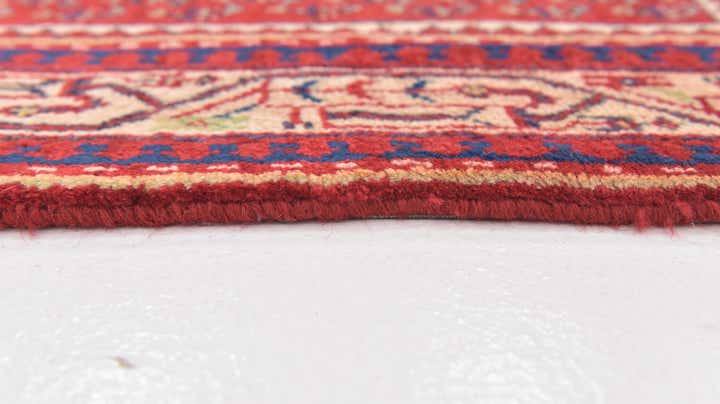3' 8 x 10' 6 Hand Knotted Botemir Persian Wool Runner Rug