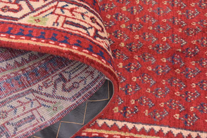 3' 8 x 10' 6 Hand Knotted Botemir Persian Wool Runner Rug
