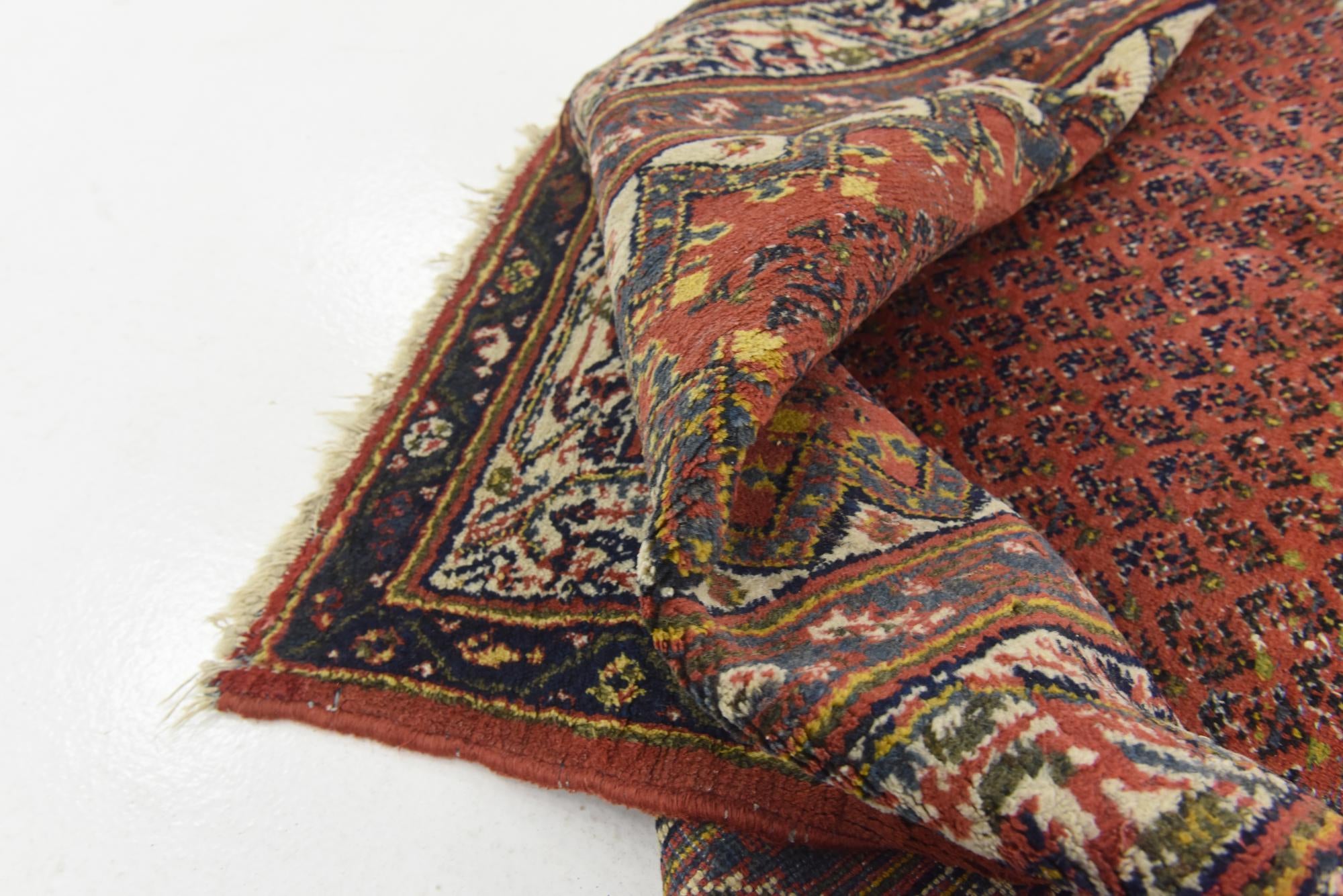5' 8 x 10' Hand Knotted Botemir Persian Wool Runner Rug