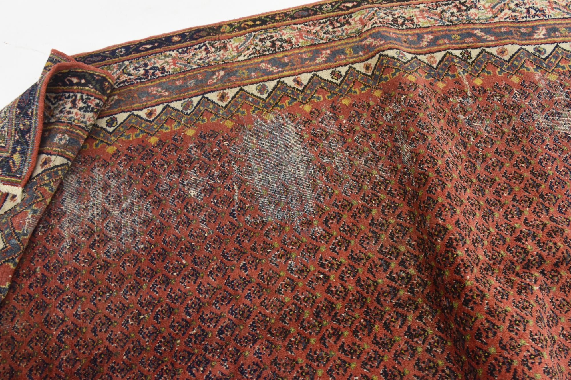 5' 8 x 10' Hand Knotted Botemir Persian Wool Runner Rug