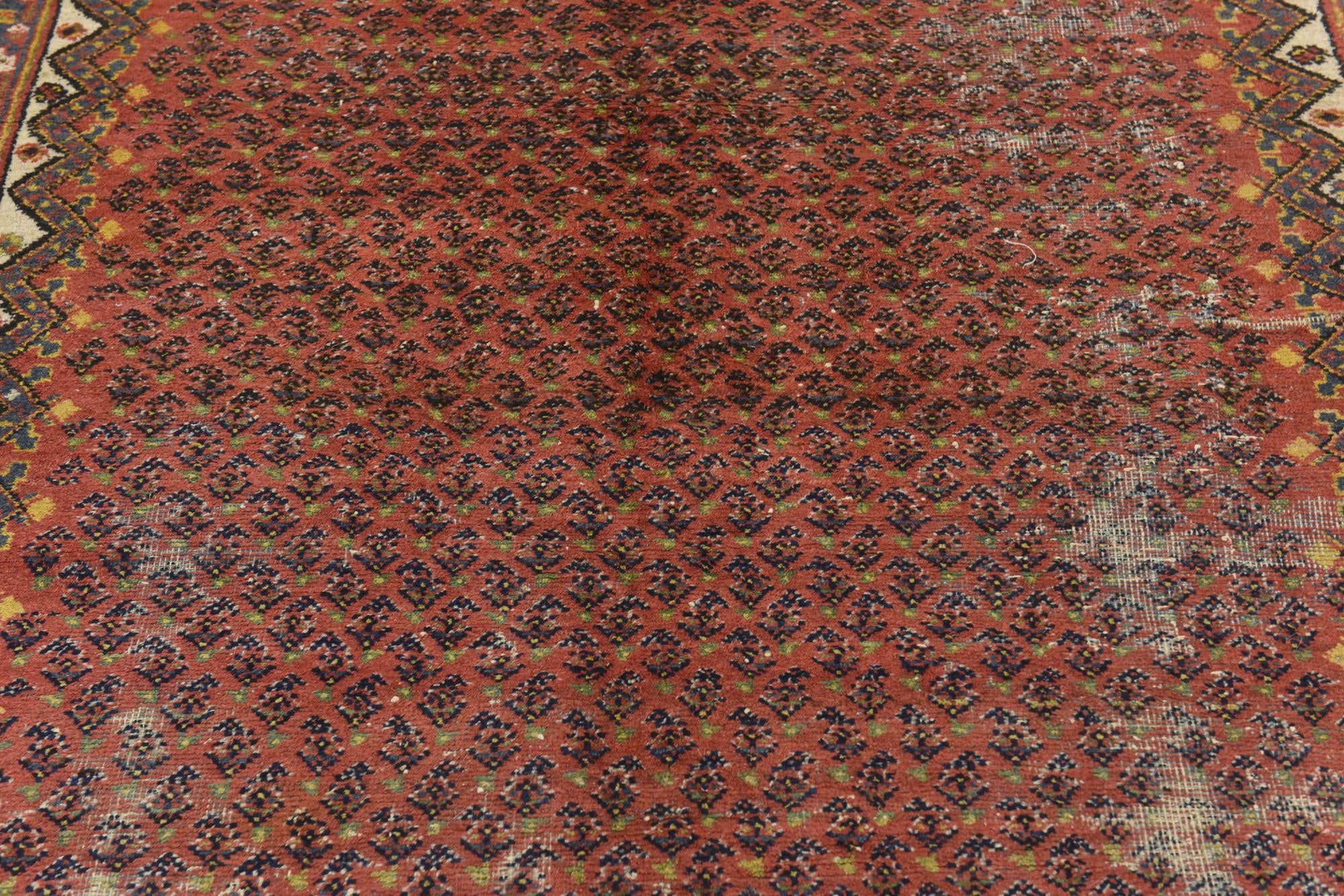 5' 8 x 10' Hand Knotted Botemir Persian Wool Runner Rug