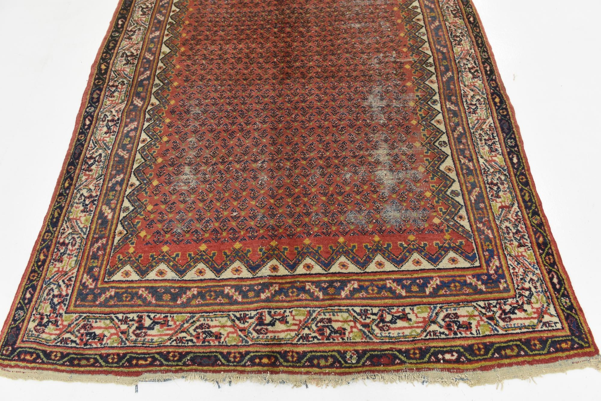 5' 8 x 10' Hand Knotted Botemir Persian Wool Runner Rug