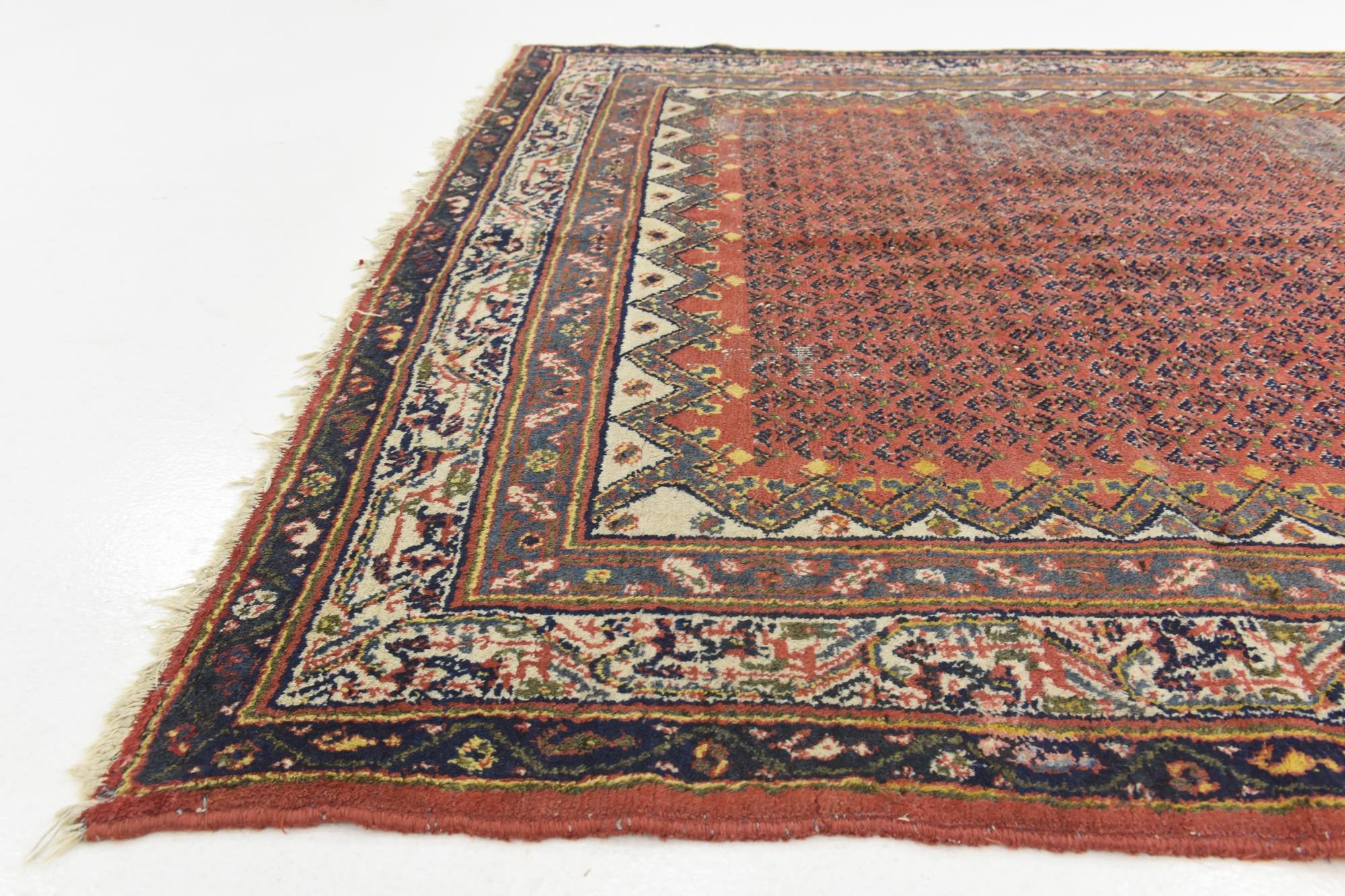 5' 8 x 10' Hand Knotted Botemir Persian Wool Runner Rug
