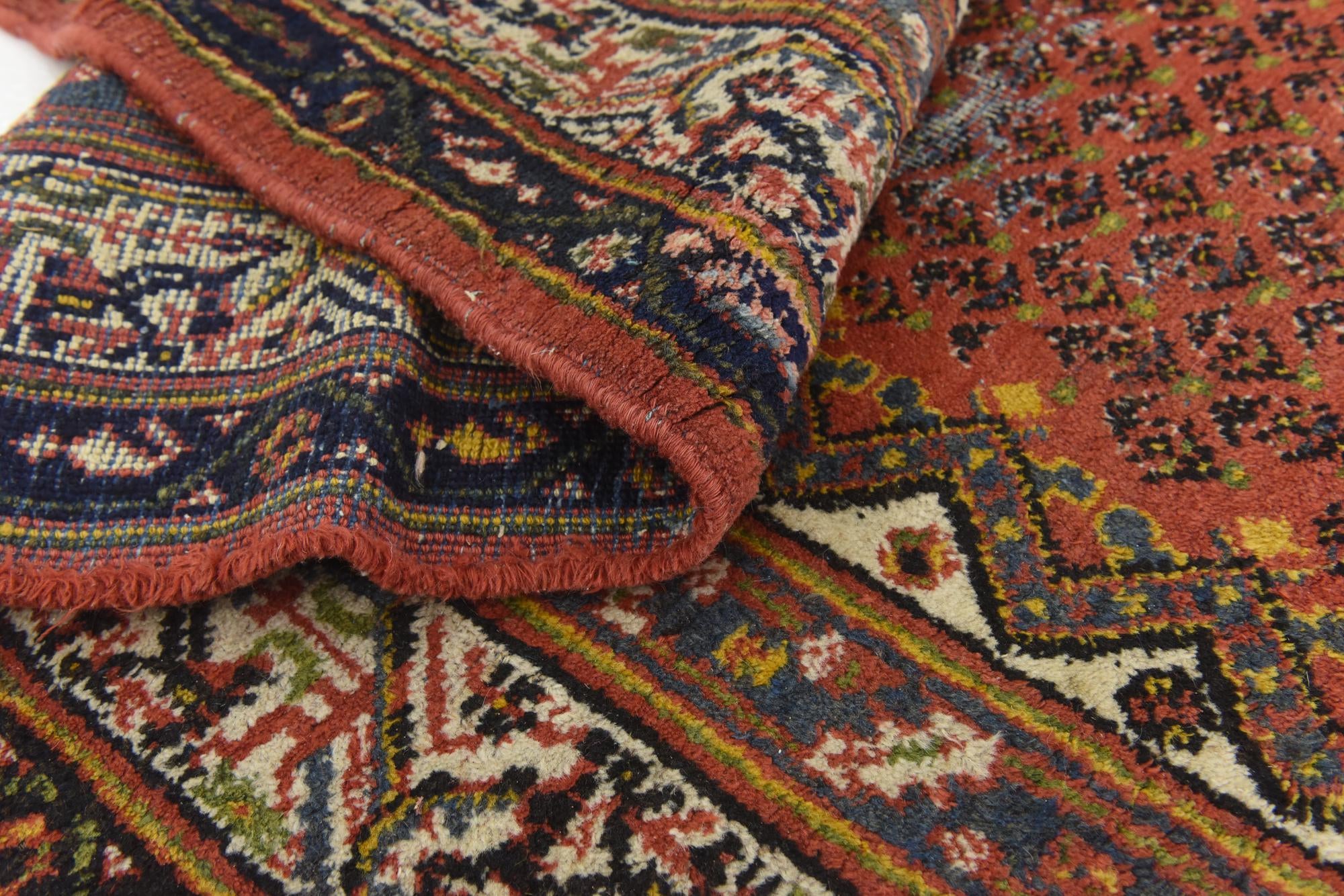 5' 8 x 10' Hand Knotted Botemir Persian Wool Runner Rug