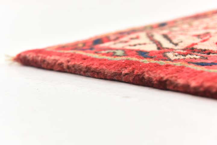 3' 7 x 10' 4 Hand Knotted Botemir Persian Wool Runner Rug