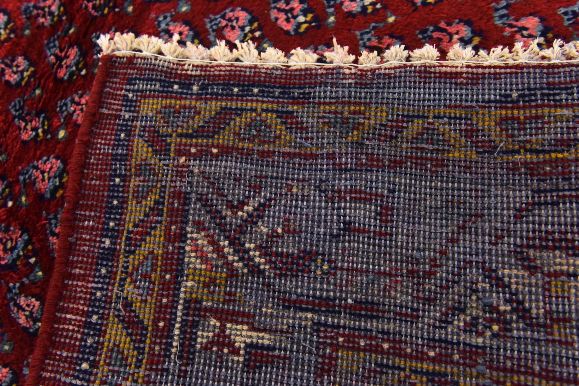 3' 10 x 9' 6 Hand Knotted Botemir Persian Wool Runner Rug