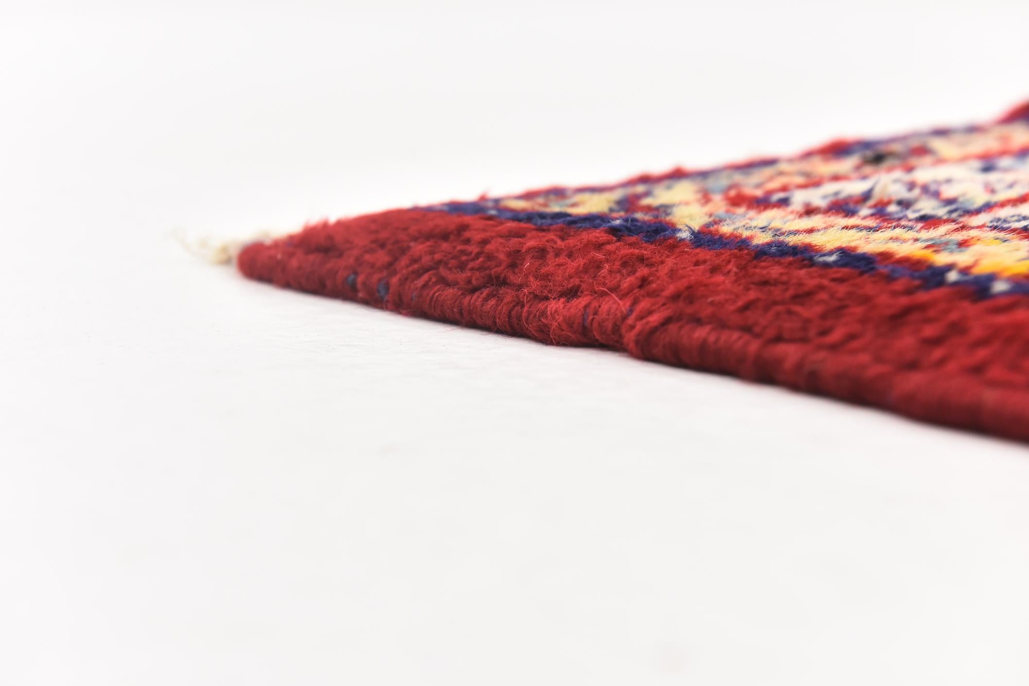 3' 10 x 9' 6 Hand Knotted Botemir Persian Wool Runner Rug