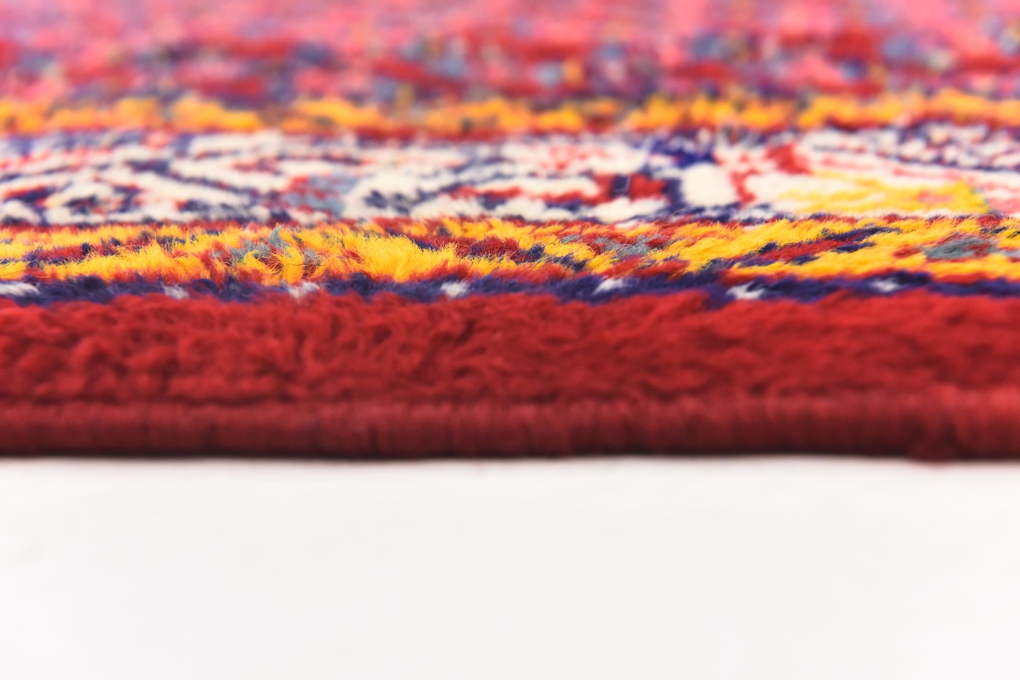 3' 10 x 9' 6 Hand Knotted Botemir Persian Wool Runner Rug