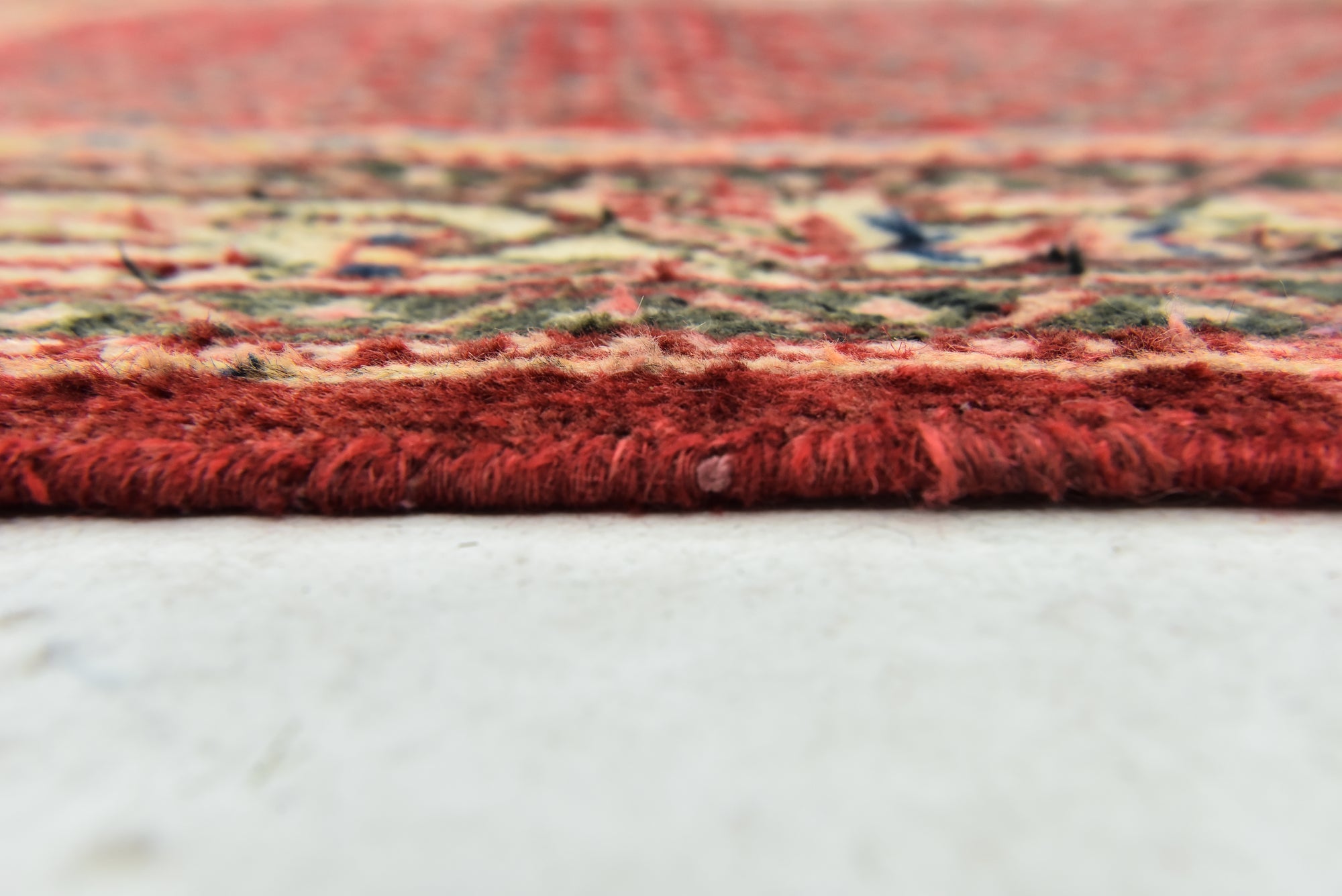 4' 5 x 7' 8 Hand Knotted Botemir Persian Wool Runner Rug