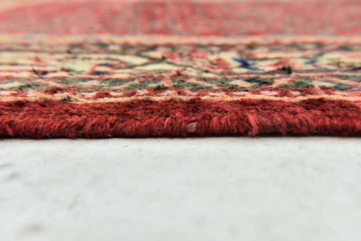 4' 5 x 7' 8 Hand Knotted Botemir Persian Wool Runner Rug