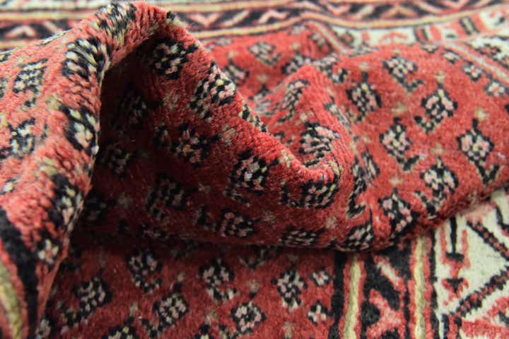 3' 6 x 10' 1 Hand Knotted Botemir Persian Wool Runner Rug