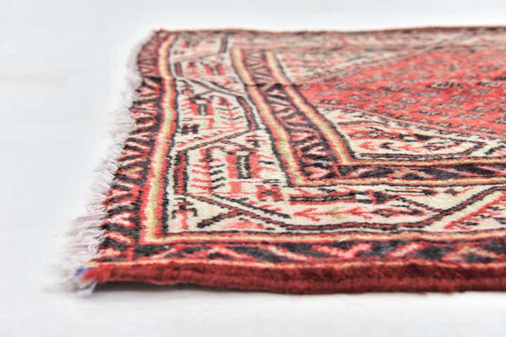 3' 6 x 10' 1 Hand Knotted Botemir Persian Wool Runner Rug