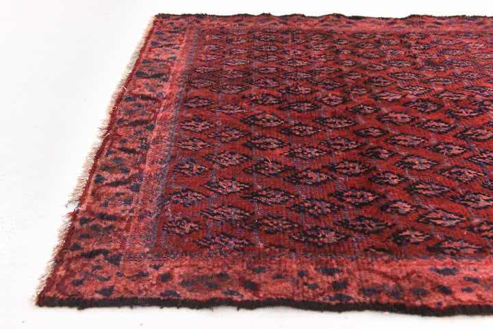 3' 3 x 10' 7 Hand Knotted Botemir Persian Wool Runner Rug