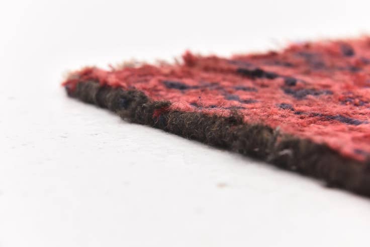 Detail image of 3' 3 x 10' 7 Hand Knotted Botemir Persian Wool Runner Rug