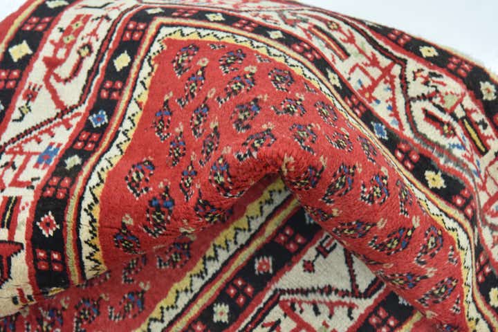 3' 6 x 13' 7 Hand Knotted Botemir Persian Wool Runner Rug