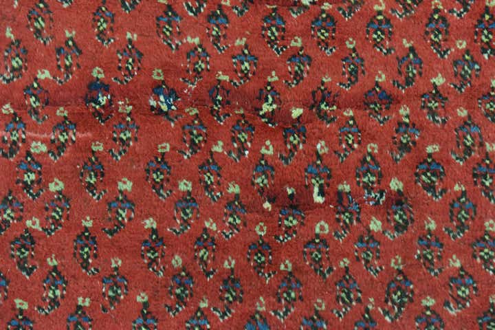 3' 6 x 13' 7 Hand Knotted Botemir Persian Wool Runner Rug