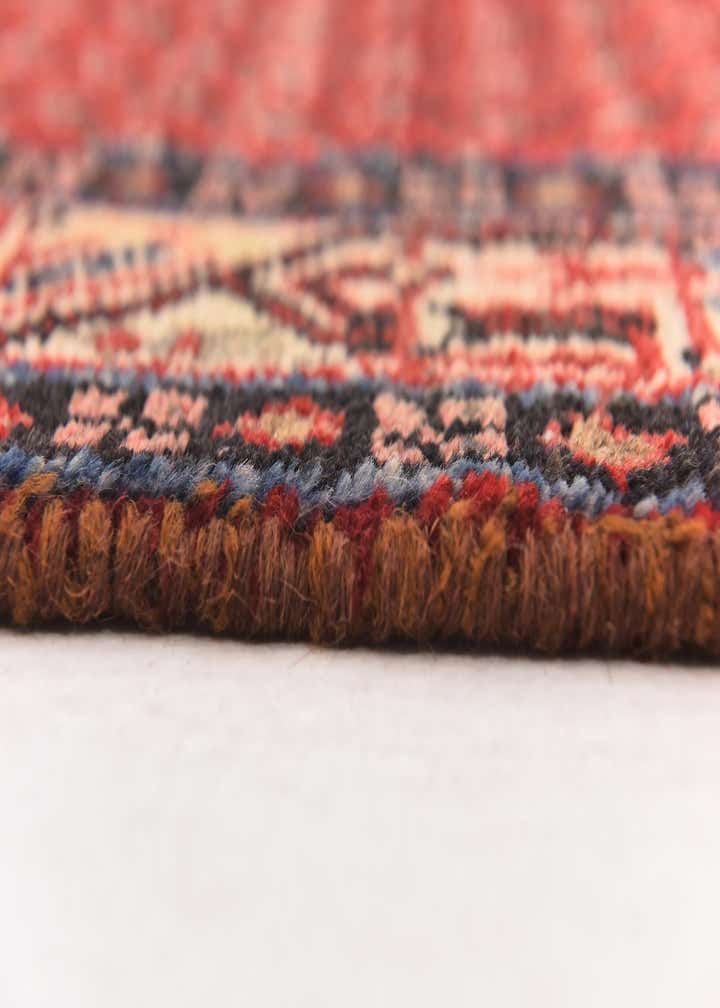 4' 3 x 10' 8 Hand Knotted Botemir Persian Wool Runner Rug