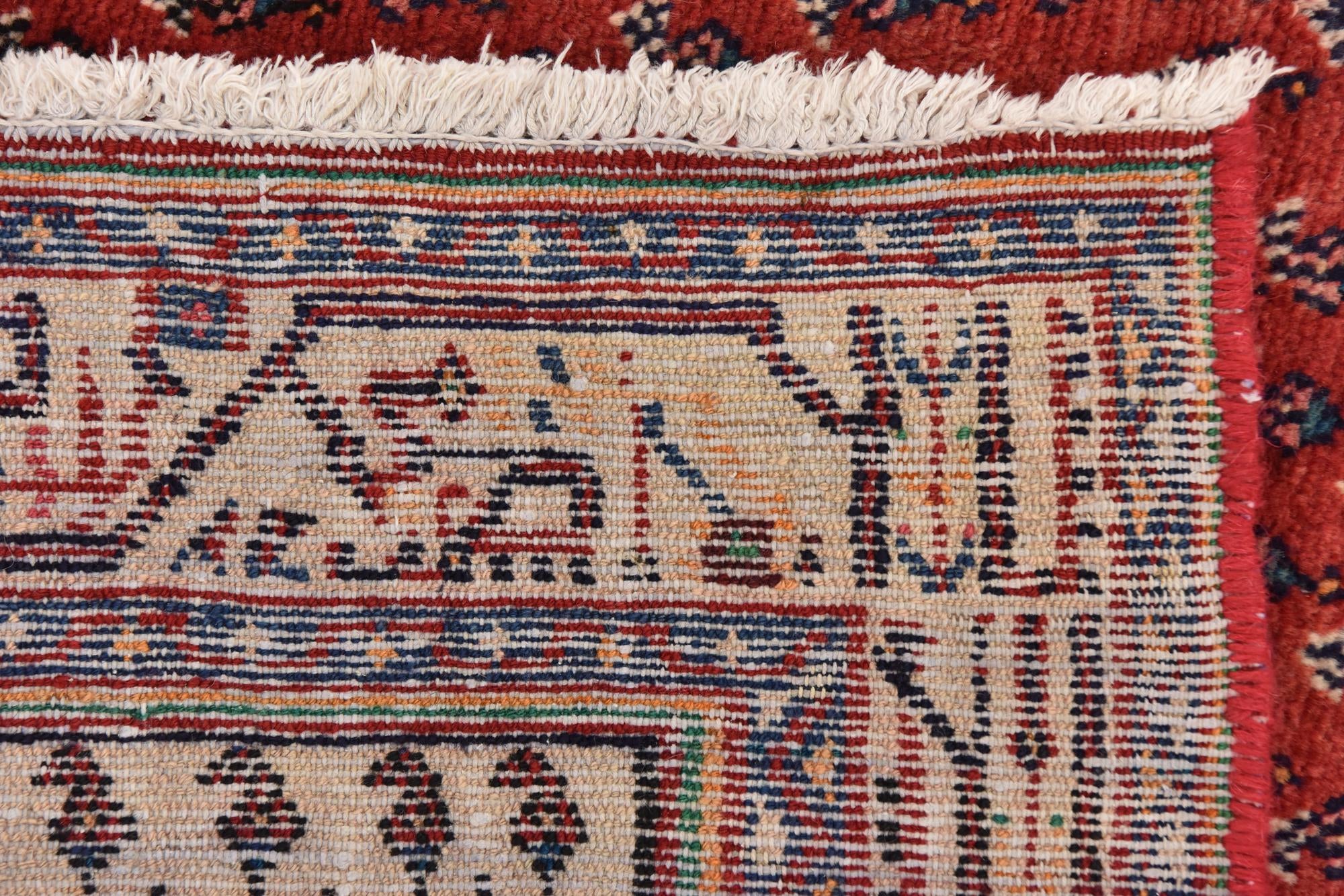 4' 10 x 9' 6 Hand Knotted Botemir Persian Wool Runner Rug